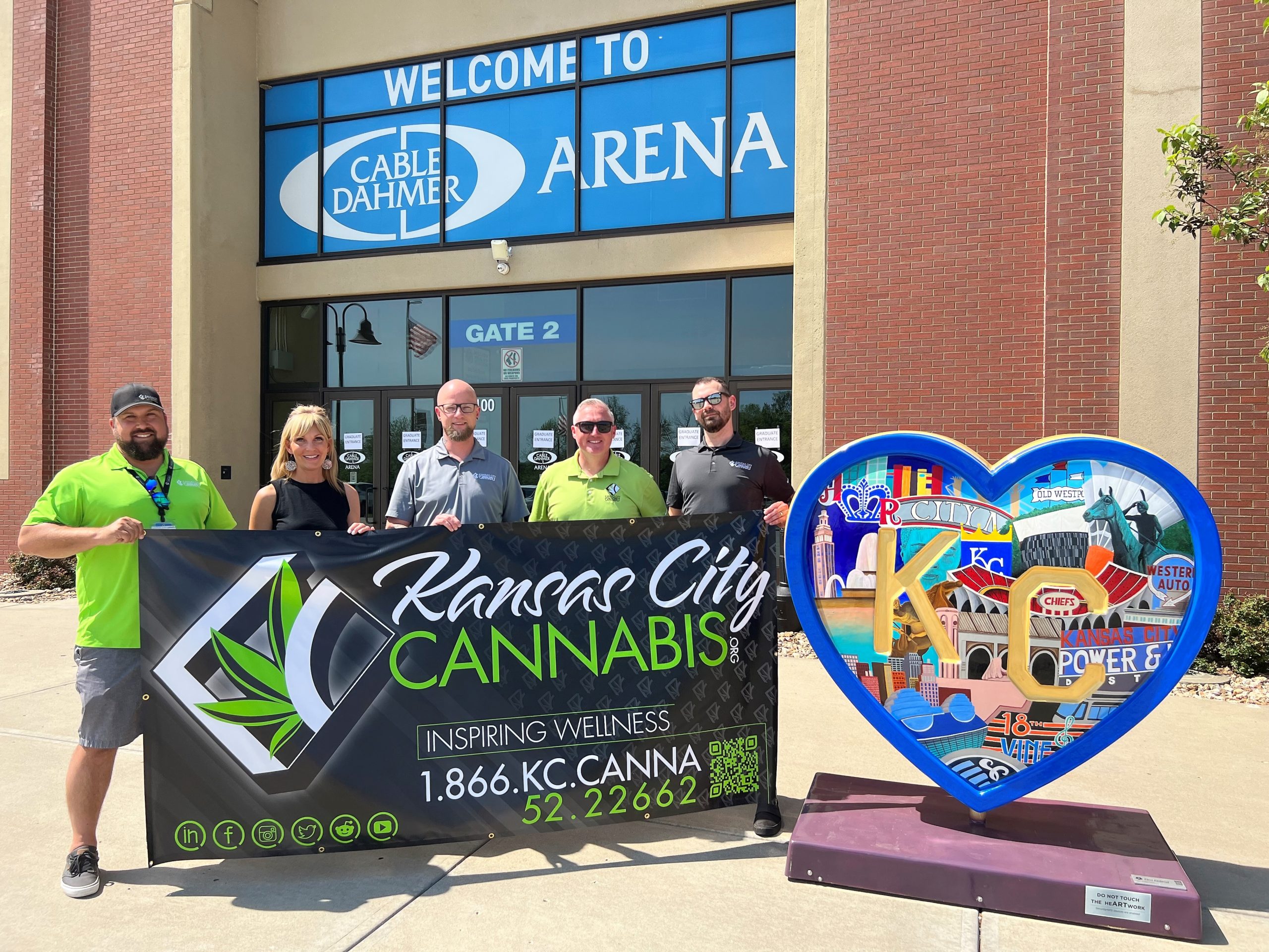 Kansas City Cannabis Co. announces partnership with Cable Dahmer Arena