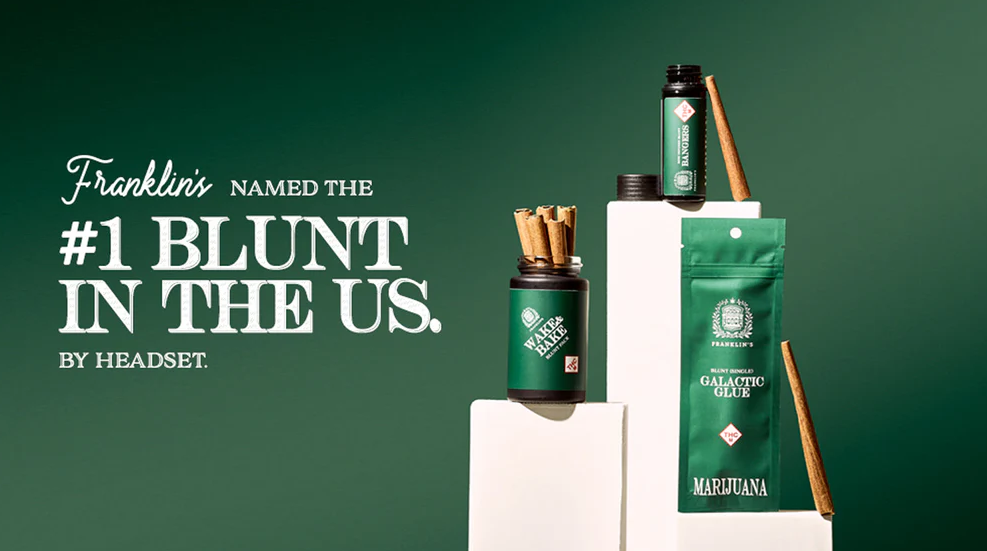 Franklin's named #1 blunt brand in the U.S. by Headset — Greenway